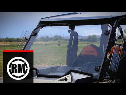 Tusk UTV Full View Glass Windshield with Windshield Wiper Polaris RZR XP 1000 2019–2023