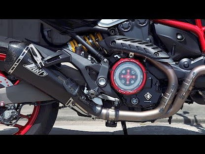 DBK Clear Clutch Cover Oil Bath 3D-EVO Ducati Diavel 1260 2019-2022