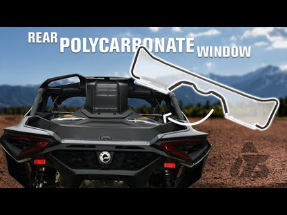 Tusk UTV Polycarb Rear Window Kawasaki Teryx KRX 1000 2020–2025