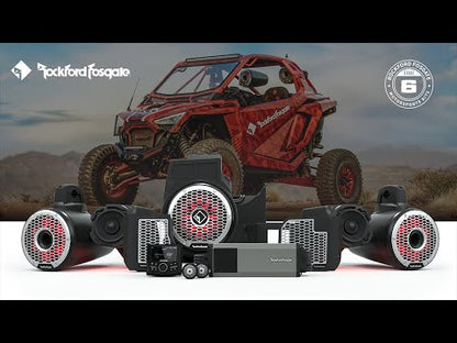 Rockford Fosgate Stage 6 Audio System Polaris RZR Pro XP, Pro R, Turbo R Models 2019+