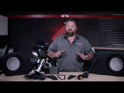 Rockford Fosgate’s Dual 10" Saddlebag Subwoofer Kit Harley-Davidson Street Glide & Road Glide 2014-2023