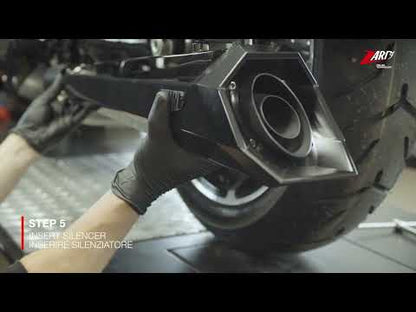ZARD Slip-Ons Exhaust "Maverick" Harley Davidson Street Glide 2021-2024