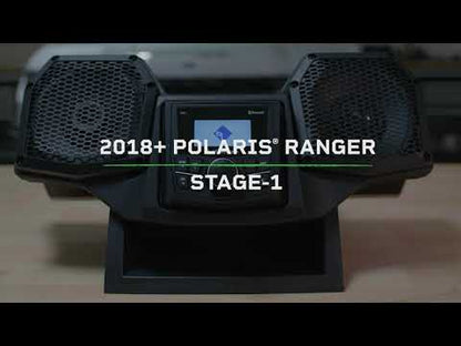 Rockford Fosgate Stage-1 All-In-One Audio System Polaris Ranger, Bobcat Models (Gen-2) 2018-2019+
