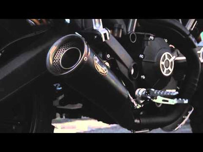 ZARD Exhaust Zuma" Slip-On Ducati Scrambler 800 2017-2020
