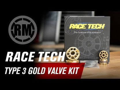 Race Tech Type 3 Gold Valve Combo Kit Stark Future Varg EX 2023-2025