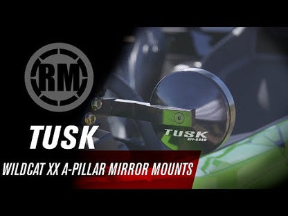 Tusk Alloy UTV Mirror Kit w/A-Pillar Mounts Tracker XTR 1000 2020