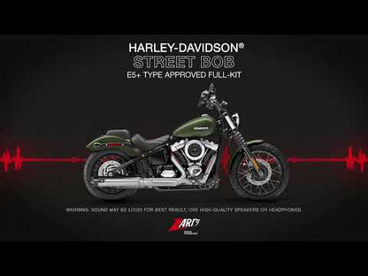 ZARD Exhaust Street Bob 2:1 Full Kit Harley Davidson 2025-2026