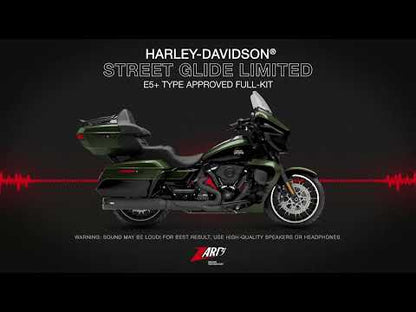 ZARD Exhaust Street Glide Limited 2:1 Full Kit Harley Davidson 2025-2026