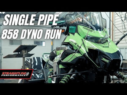 Straightline Performance Single Pipe (Ceramic coated) Arctic Cat Catalyst 858 2025-2026