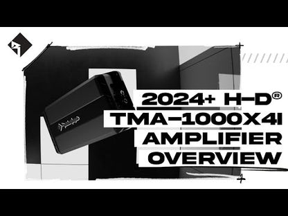 Rockford Fosgate Digital 1,000 Watt 4-Channel IPX4 Amplifier Harley Davidson 2024+