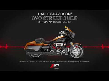 ZARD Exhaust CVO Street Glide 2:1 Full Kit Harley Davidson 2025-2026