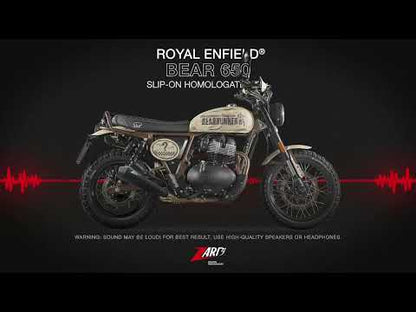 ZARD Slip-On Exhaust Royal Enfield Bear 650 2025