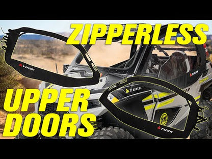 Tusk Zipperless Upper Door Kit Polaris RZR 900 Trail Premium 2021–2025