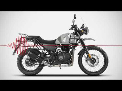 ZARD Exhaust Slip-On "Penta Low" Royal Enfield Himalayan 410 2021-2023