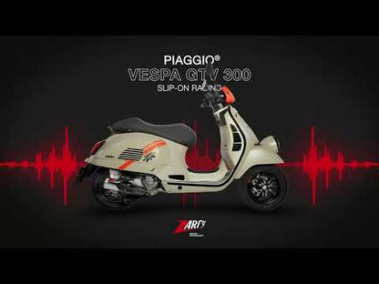 ZARD Exhaust Slip-On Piaggio Vespa GTS 300 2022-2024