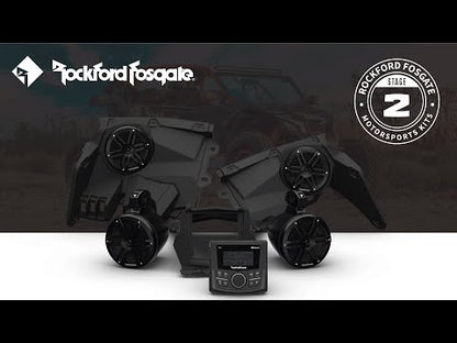 Rockford Fosgate Stage 2 Audio System (Gen-3) Can-Am X3 2017+