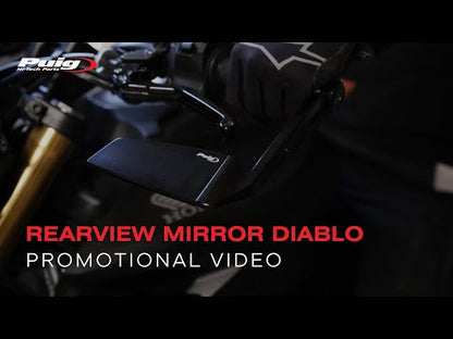Puig Diablo Mirror Pista #12 Left BMW R1300GS 2023-2026