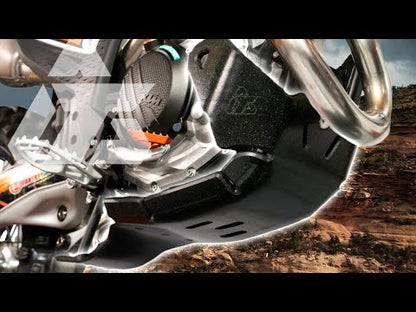 Tusk Severe Impact UHMW Dirt Bike Skid Plate Husqvarna FC 250 2022-2026