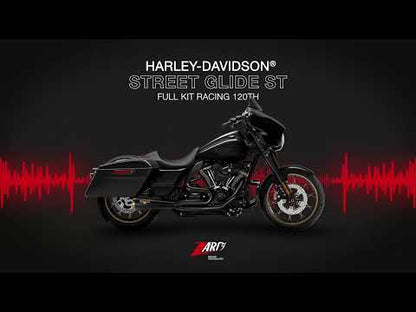 ZARD  Exhaust Street Glide ST Full Kit 2:1 "120Th" Limited Edition Harley Davidson  2017-2023