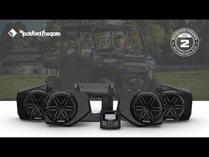 Rockford Fosgate Stage 2 Audio System (Gen-2) Polaris Ranger 2018+