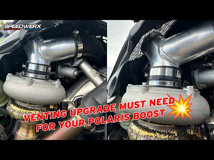 Speedwerx Cold Air High Flow Intake Kit Polaris Patriot Boost 850 VR1/Assault Models 2023-2025