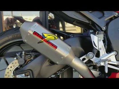 Graves Slip-On Cat-Back Carbon/Titanium Exhaust Honda CBR1000RR SP1 SP2 2017-2025