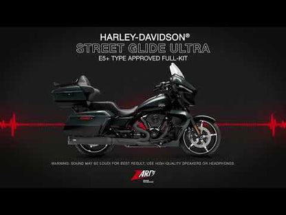 ZARD Exhaust Street Glide Ultra 2:1 Full Kit Harley Davidson 2025-2026