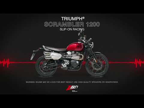 ZARD Slip-Ons Exhaust Triumph Scrambler 1200 2024-2025 | Adventure