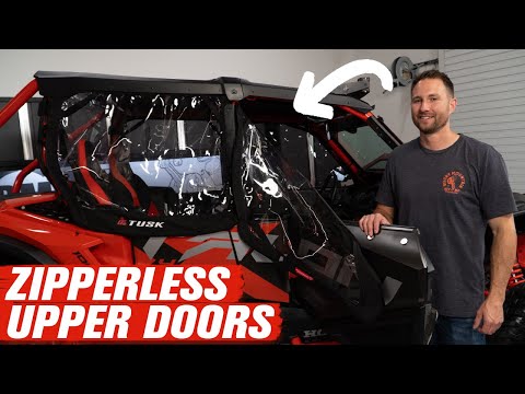 Tusk Zipperless Upper Door Kit Honda Talon 1000R-4 Fox Live Valve 2020