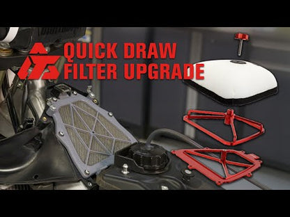 Tusk Quick Draw Air Filter System Filter Kit KTM 150 XC-W (Fuel Injected) 2022–2026