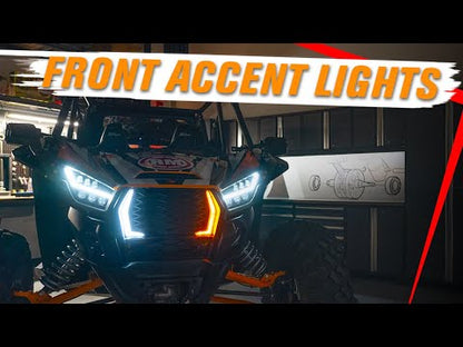 Tusk LED Front Accent Lights with Turn Signals Kawasaki Teryx KRX 1000 2020–2025