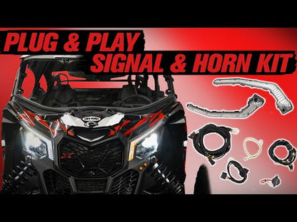 Tusk Plug and Play UTV Signal & Horn Kit Can-Am Maverick R 2024–2026