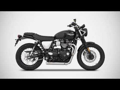 ZARD "Cross" Full Kit Triumph Scrambler 900 Exhaust 2021-2023