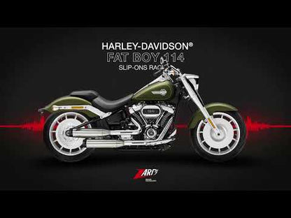 ZARD Slip-Ons Sovrapposti Harley Davidson Fat Boy 114 2017-2024