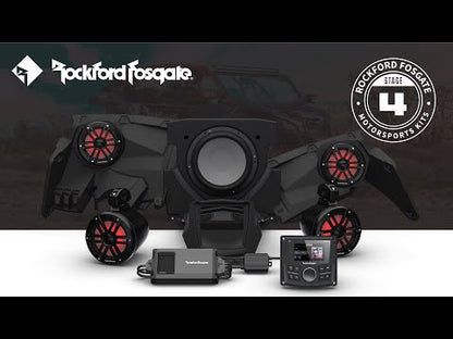 Rockford Fosgate Stage 4 Audio System (Gen-3) Can-Am X3 2017+