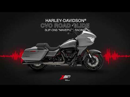 ZARD Slip-Ons Exhaust "Maverick" Harley Davidson Cvo Road Glide 2021-2024
