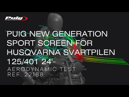 Puig New Generation Winscreen Sport Husqvarna Svartpilen 401 2024-2025