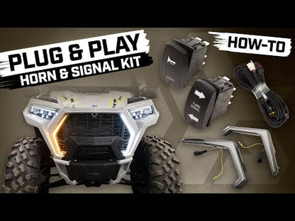 Tusk Plug and Play UTV Signal & Horn Kit Polaris GENERAL 1000 Deluxe EPS 2016-2025