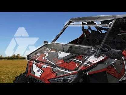 Tusk UTV Folding Detachable Polycarb Windshield Polaris RZR Pro XP 4 Premium 2020–2024