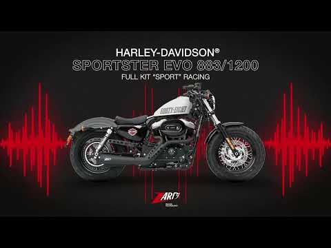 ８８３r ZARD Exhaust 120Th Limited Edition Kit 2:1:2 Harley Davidson