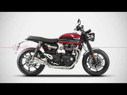 ZARD Exhaust "Sp" Full Kit Triumph Thruxton R/RS 1200 2021-2023