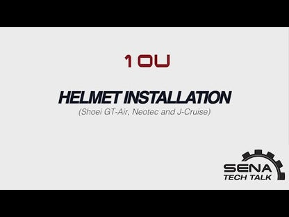 Sena 10U Bluetooth Communication System Shoei Helmets