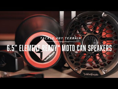 Rockford Fosgate M2 6.5” Color Optix™ Moto-Can Speakers (pr)