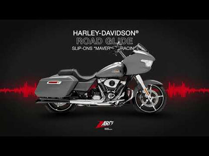 ZARD Slip-Ons Exhaust "Maverick" Harley Davidson Street Glide 2021-2024