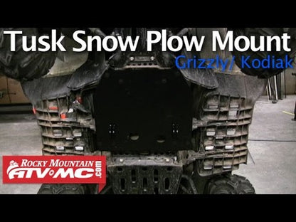 Tusk SubZero Snow Plow Kit 50" Blade Suzuki King Quad 450/750 2005-2024