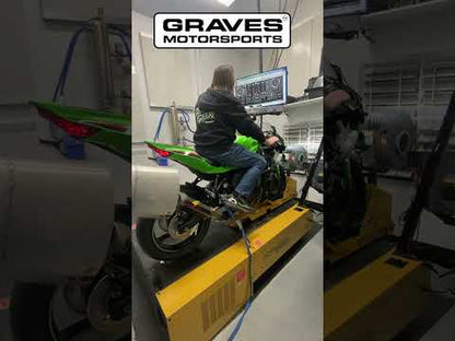 Graves Slip-On Cat-Back Carbon/Titanium Exhaust Kawasaki Ninja ZX-4RR 2023+
