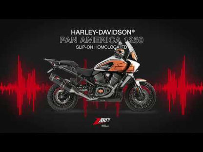 ZARD Slip-On Harley Davidson Pan America 1250 Exhaust 2020-2024