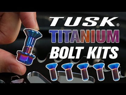 Tusk Titanium Triple Clamp Bolt Kit Honda CR125R 2002–2016