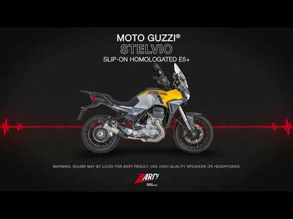 ZARD Exhaust Slip-On Moto Guzzi Stelvio 2024-2025