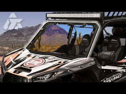 Tusk UTV Full View Glass Windshield with Windshield Wiper Kawasaki Teryx KRX 1000 2020–2025